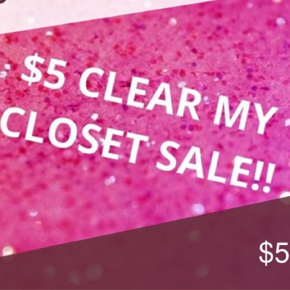 💖 (nearly) EVERYTHING IS $5 💖